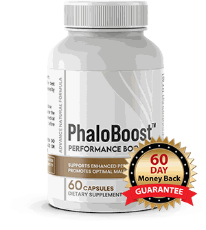 PhaloBoost bottle, 60 capsules, natural male performance supplement